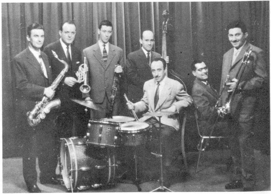 Ljubljanski jazz ansambel l. 1958 (foto: The best of Ljubljanski jazz ansambel)